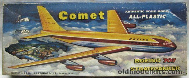 Comet 1/125 Boeing 707 Stratotanker (367-80 - Dash 80), PL800-98 plastic model kit